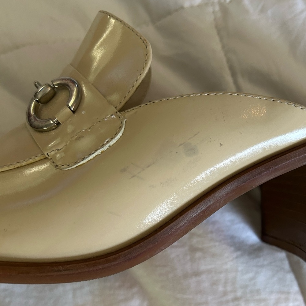 NICOLE Cream Women's Loafers - Picture 7 of 9